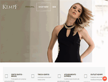 Tablet Screenshot of kempf.com.br